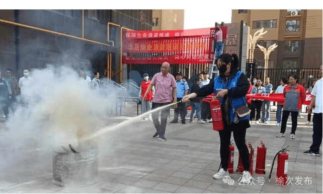 榆次区路西街道办事处 保障生命通道畅通 维护公共消防安全