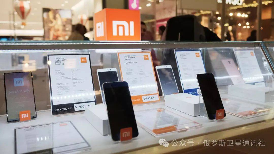 中国智能手机占领俄罗斯市场