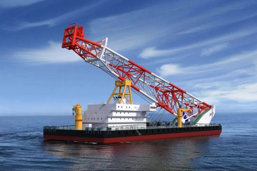 全球在建最大打桩船举行搭载仪式