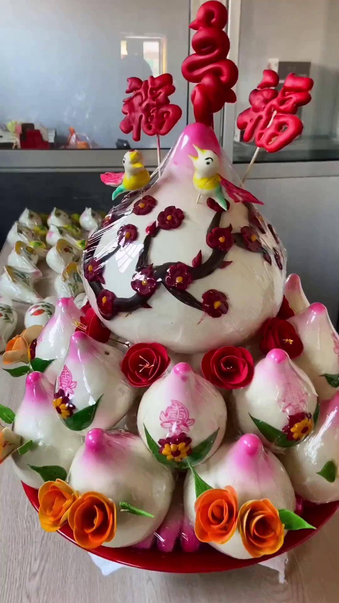 大寿桃最近很火.莱州面塑 民间传统手艺不能丢 招收学员