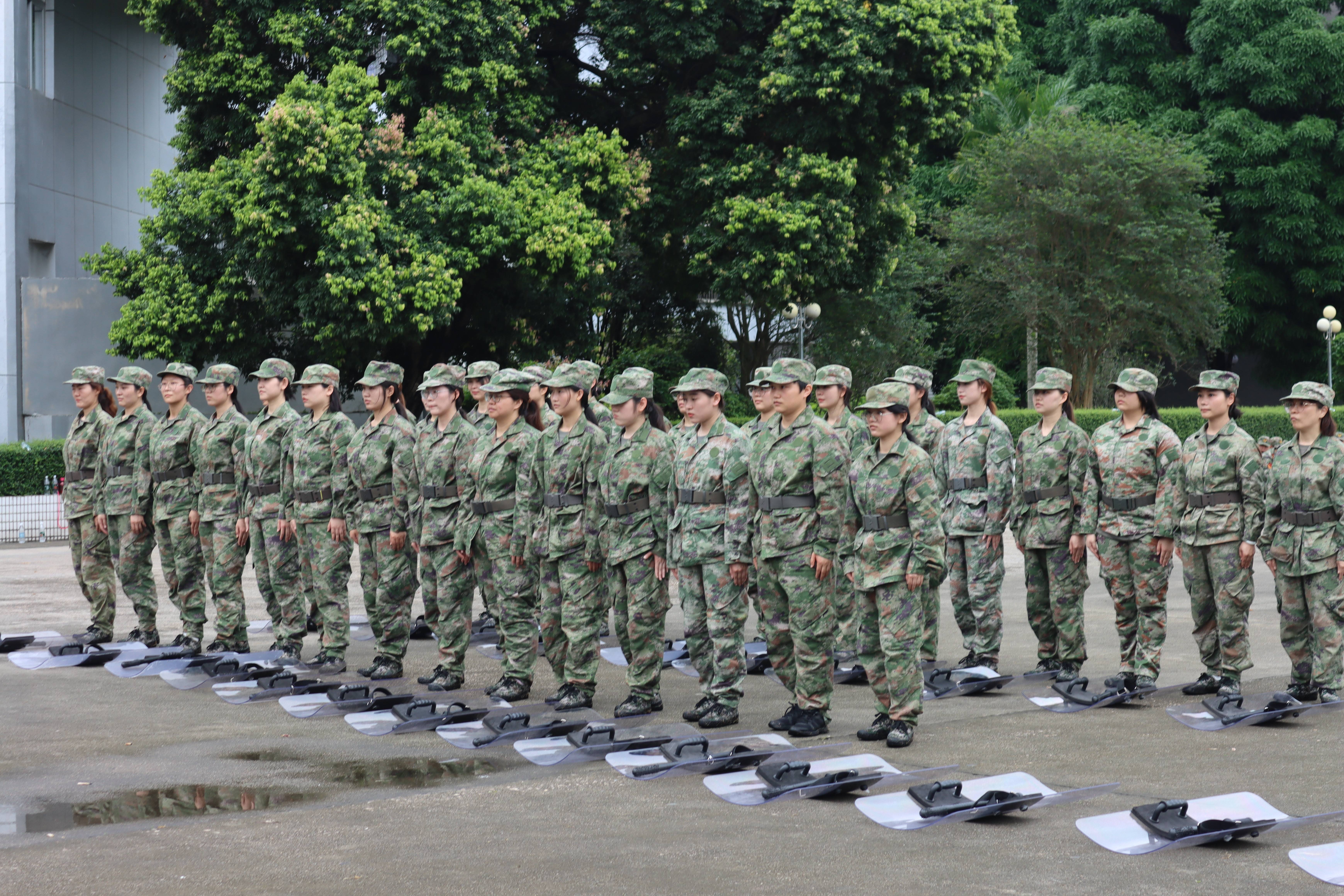 深圳市罗湖区人武部2024年支援分队民兵集训落下帷幕