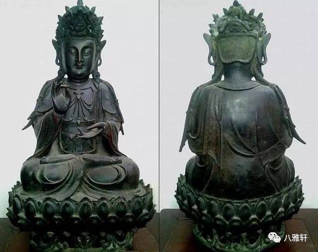 八雅轩丨【八雅收藏】古代铜鎏金佛像鉴定方法_封底_技术_制造