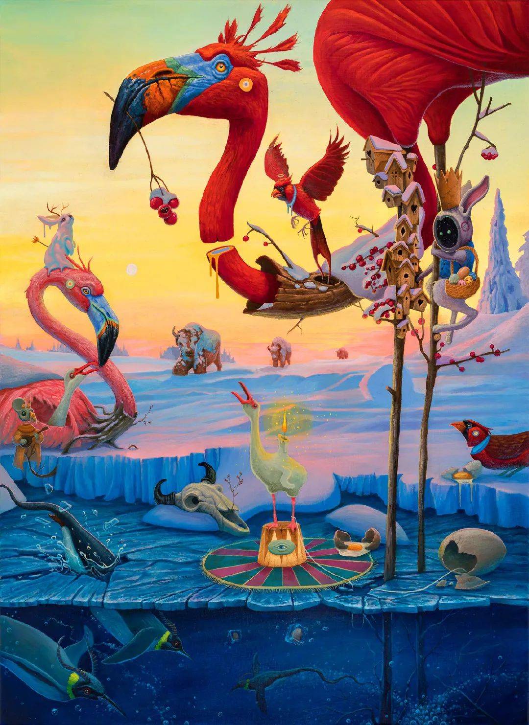 超现实主义艺术家antonio segura donat(dulk):诙谐的魔幻世界