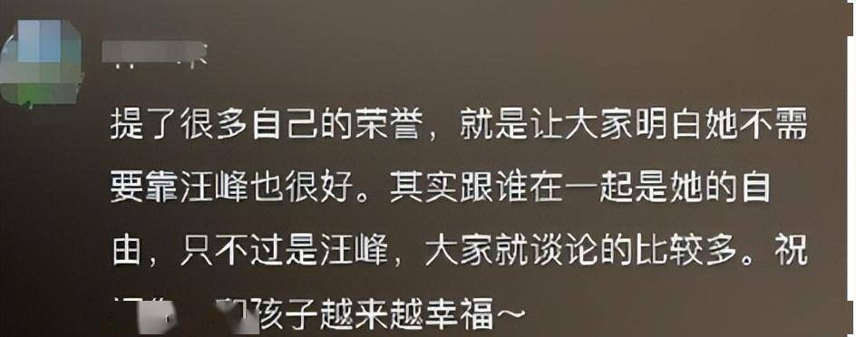 明星恋情舆论压力_汪峰森林北恋情争议_汪峰牵手宁静 森林北评论区沦陷