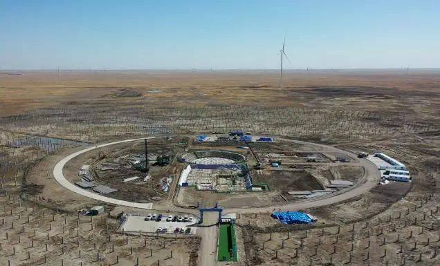 全国纬度最高!吉西基地塔式光热项目稳步推进