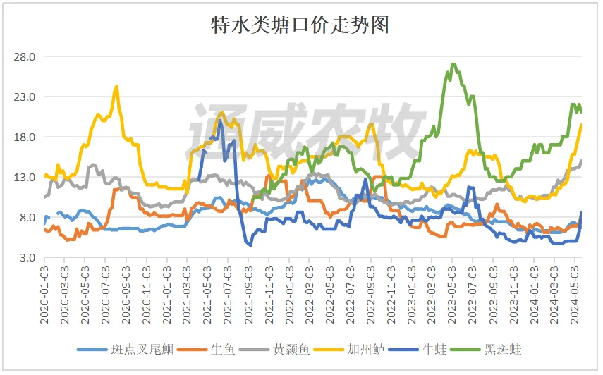 生鱼,牛蛙全面扭亏为盈,黄颡鱼,加州鲈高举高打_广州地区_价格_养殖户