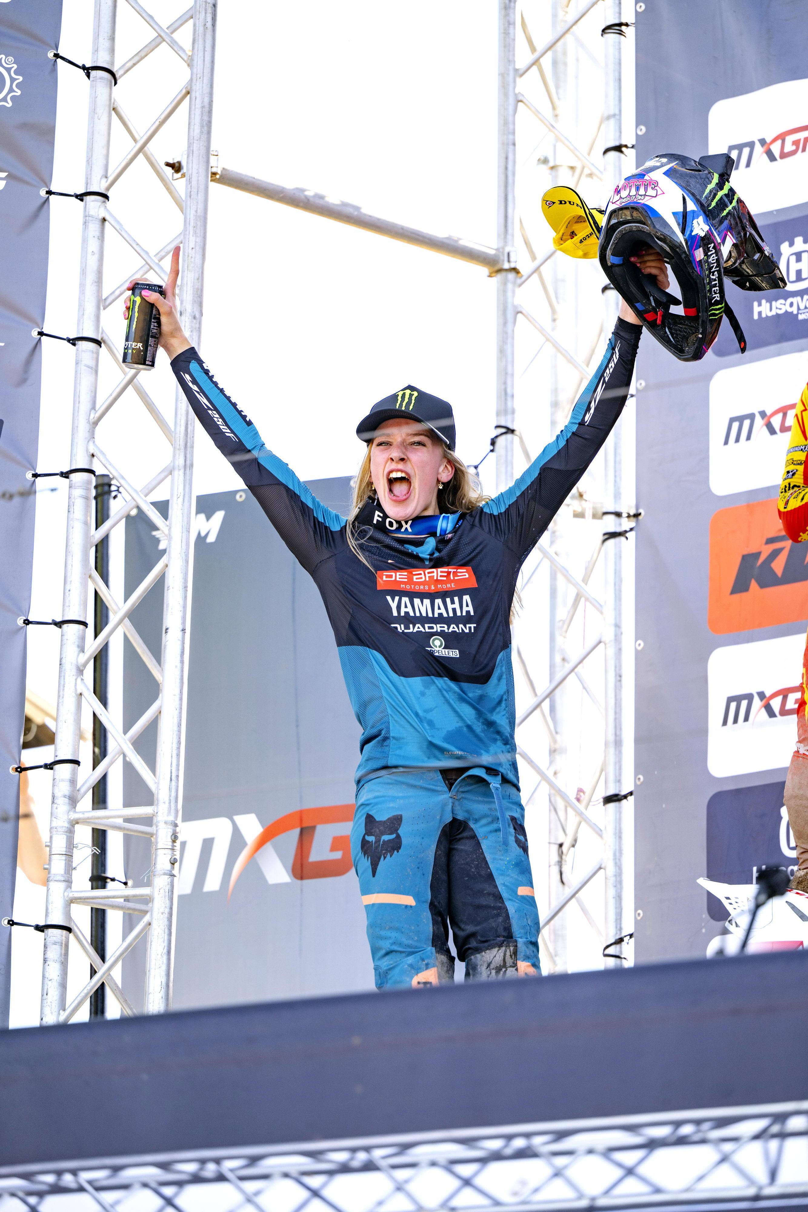 写真集:wmx 女子世界越野锦标赛美女车手杜鲁宁