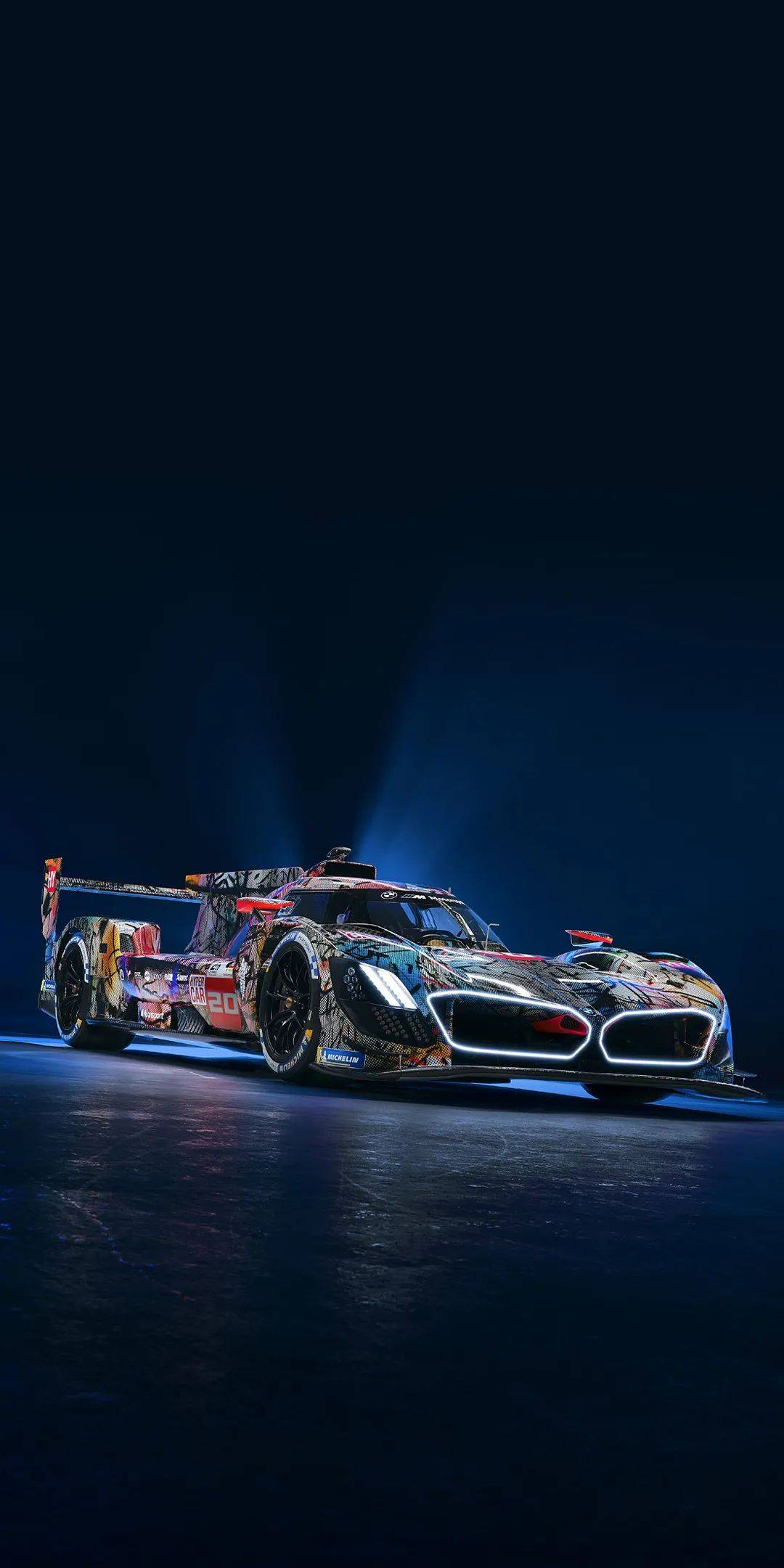 艺术家设计宝马混动v8,参加勒芒耐力赛!_搜狐汽车_搜狐网