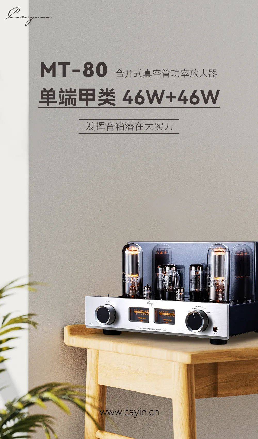 【预告】北京国际音响展,cayin 30th 系列盛装登场!_真空管_功放_展会