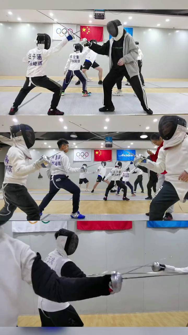 luqi击剑 击剑儿童击剑 少年强则国强 击剑运动 体教融合 校园击剑