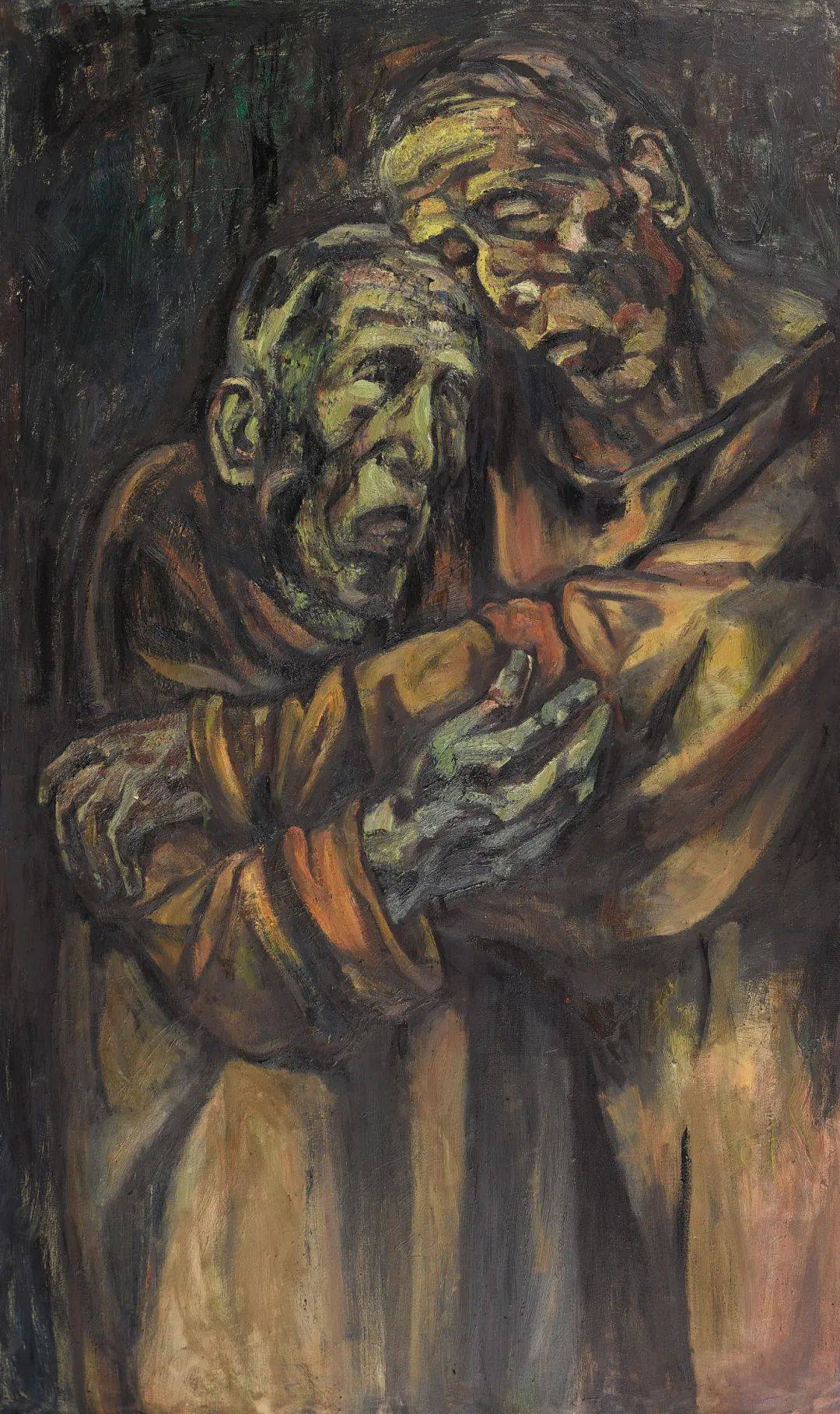 灯会 180cm×100cm布面油画指导教师:王浩辉哈69俊(留学生)69女