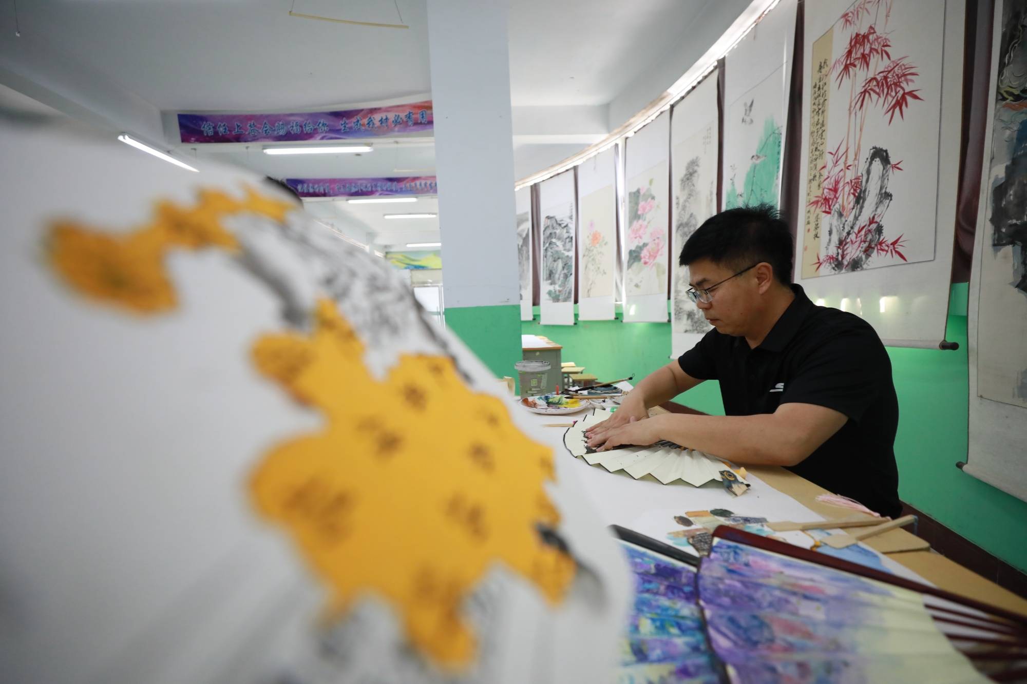 河北任泽：残片“堆”出缺憾之美_蔺魁芳_宋杰_字画