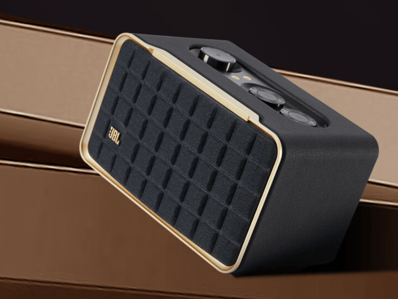 jbl音乐世家200无线蓝牙音箱,采用高低音独立分频,音质更加细腻;轻奢