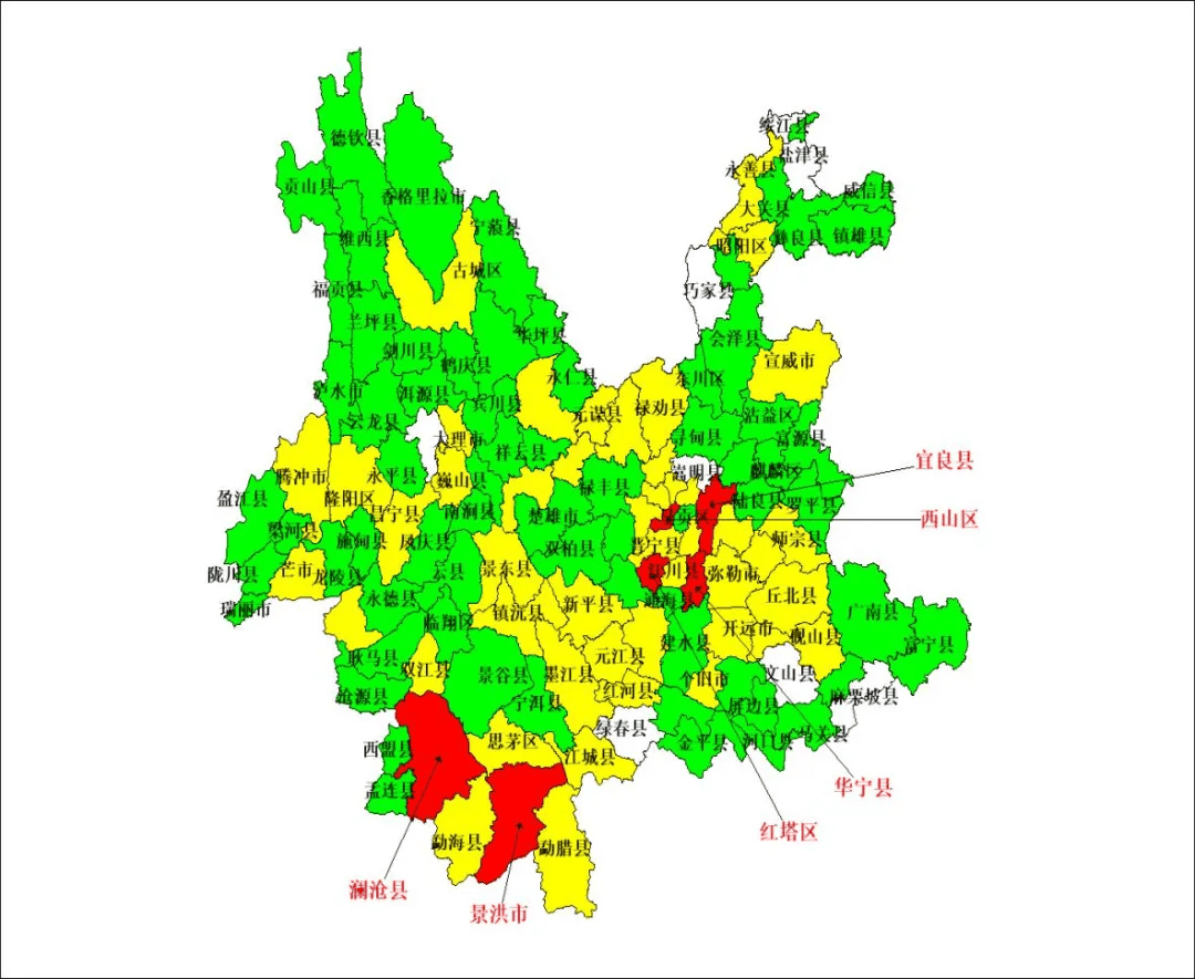 高风险地区6个,西山,宜良在列!云南发布野生菌中毒风险地图