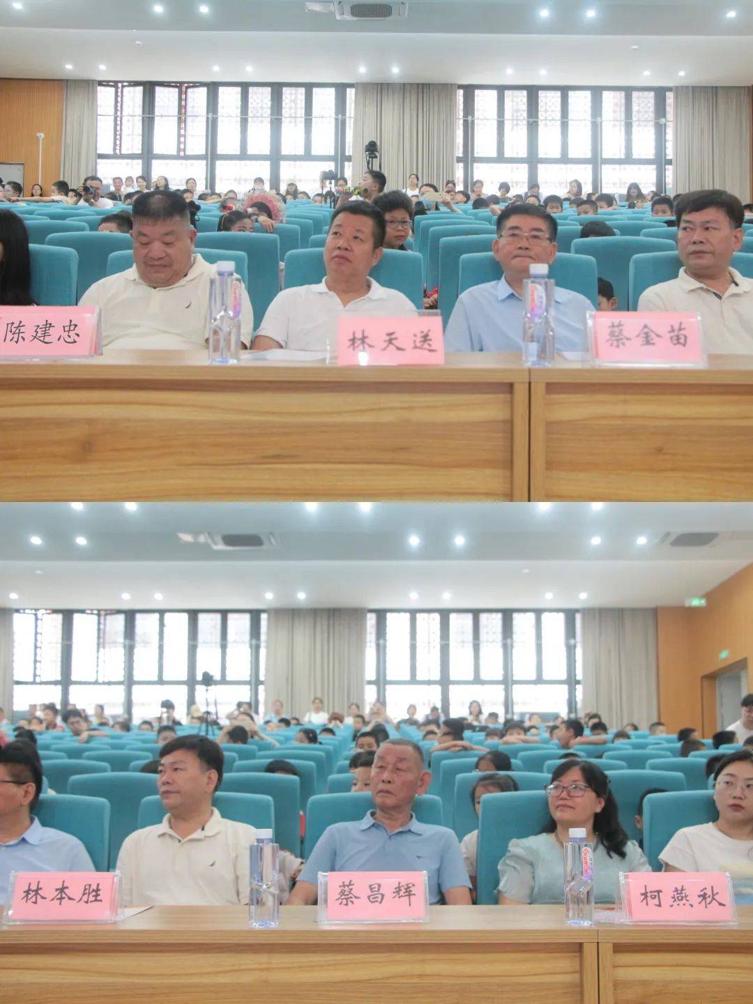 城东商会陈建忠常务副会长,金正集团蔡金苗董事长,中化泉州石化人力