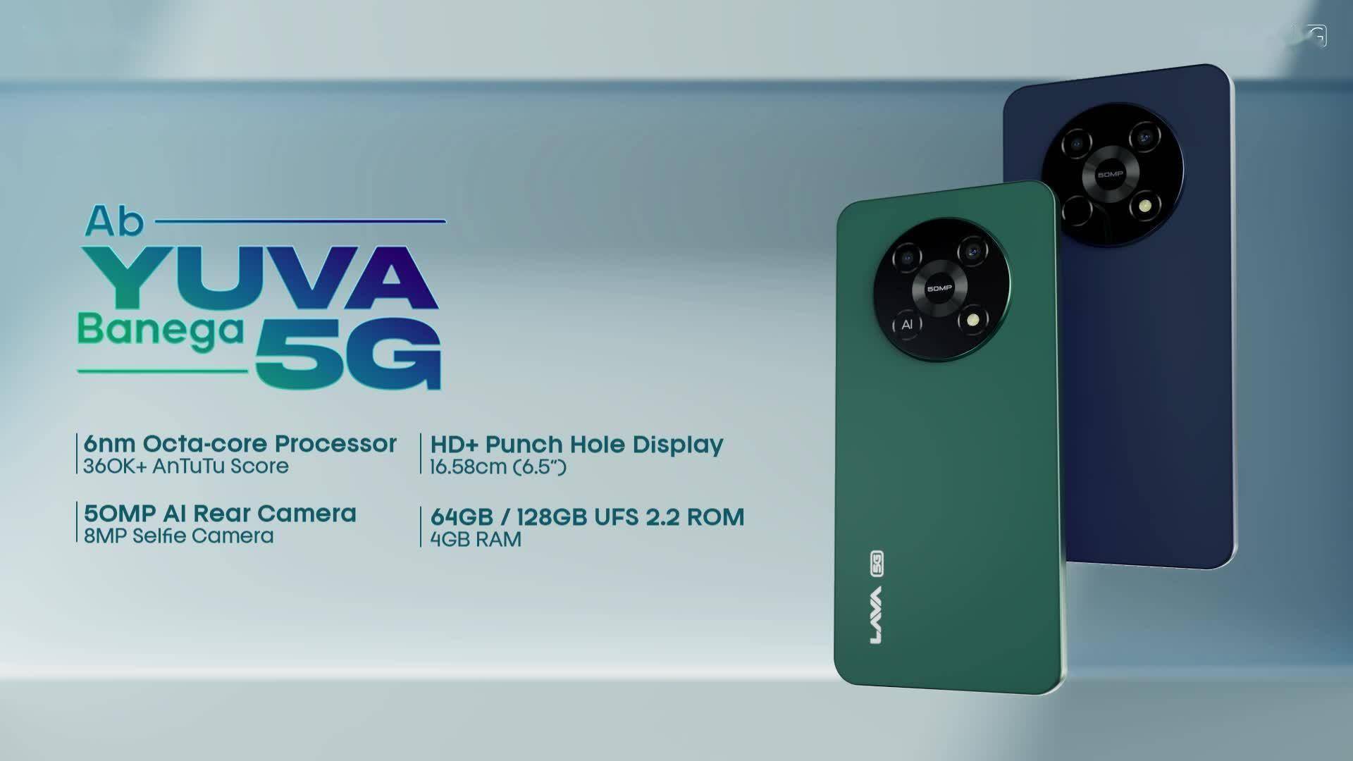 紫光展锐再出海,t750 处理器 lava yuva 5g 智能手机海外登场