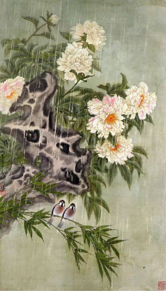金鸿钧的花鸟别具一番风味,值得收藏!_版权_工笔_爱新觉罗