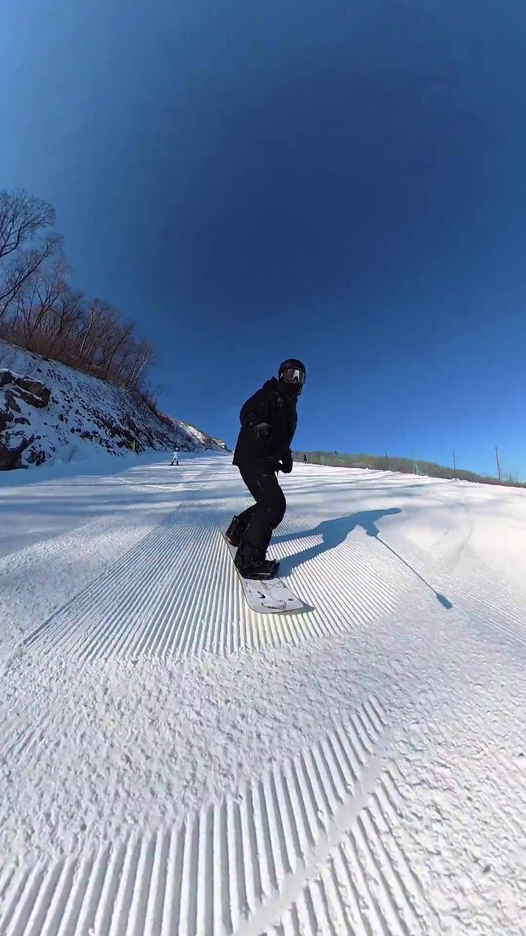 天桥沟滑雪场雪道多长图片