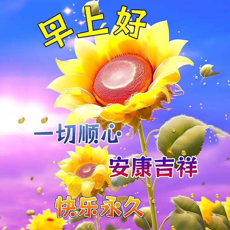 今日精选早安问候祝福图片带字