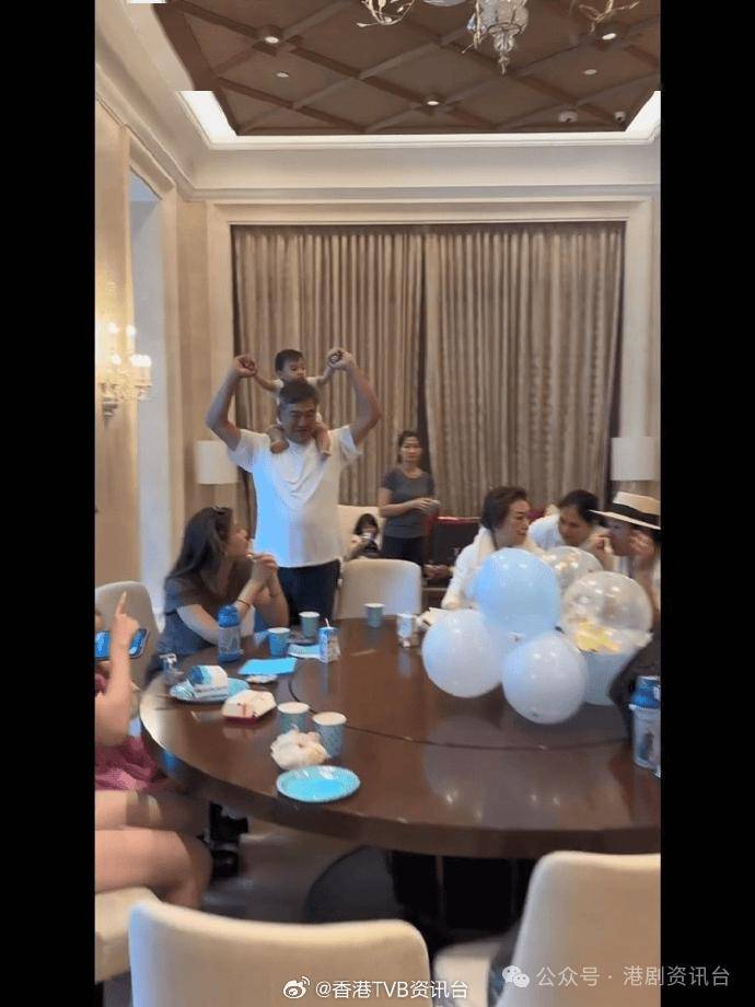 豪宅举行生日派对!"百亿少奶"tvb女星给宝贝仔庆生
