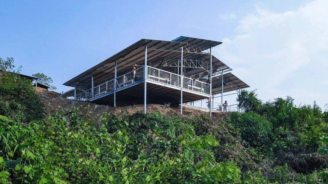 山谷最低点的陀螺场(白马陀螺场)08众建筑△白马陀螺场分解 808