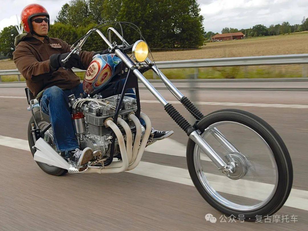 反主流chopper 本田 cb750 four | 每日一车
