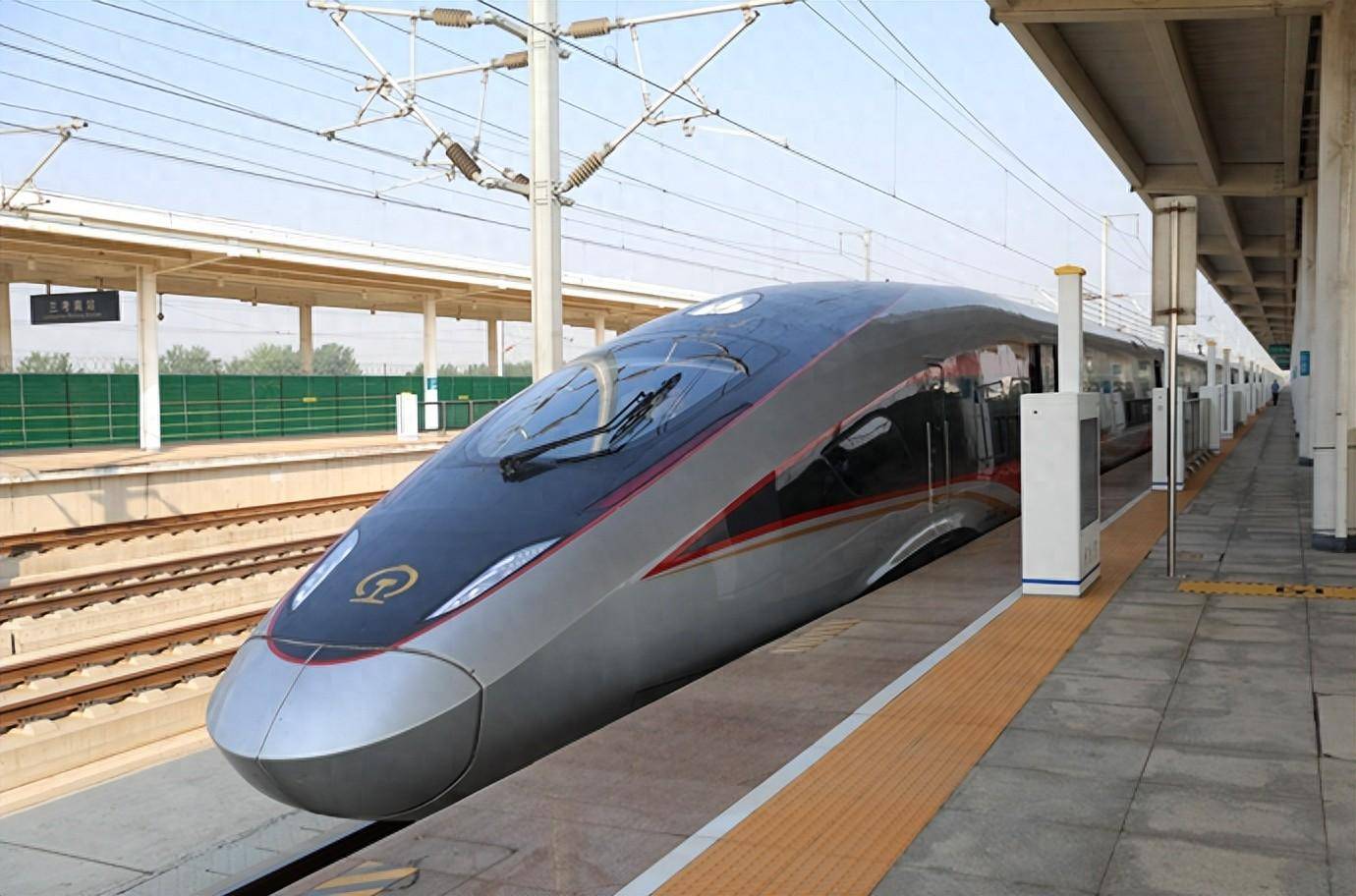 日兰高铁庄寨至兰考南段按图试运行_运营_试验_列车