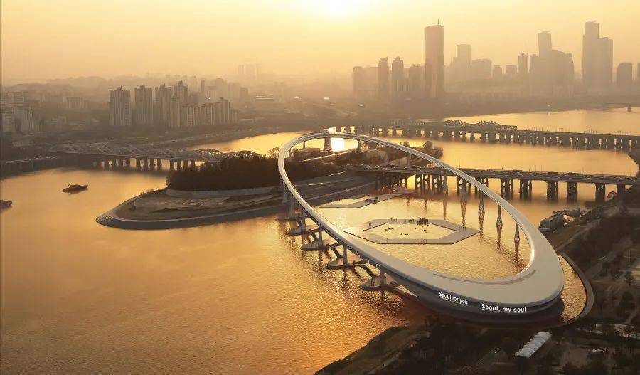 heatherwick击败big等公司赢得了首尔政府汉江鹭得岛设计竞赛