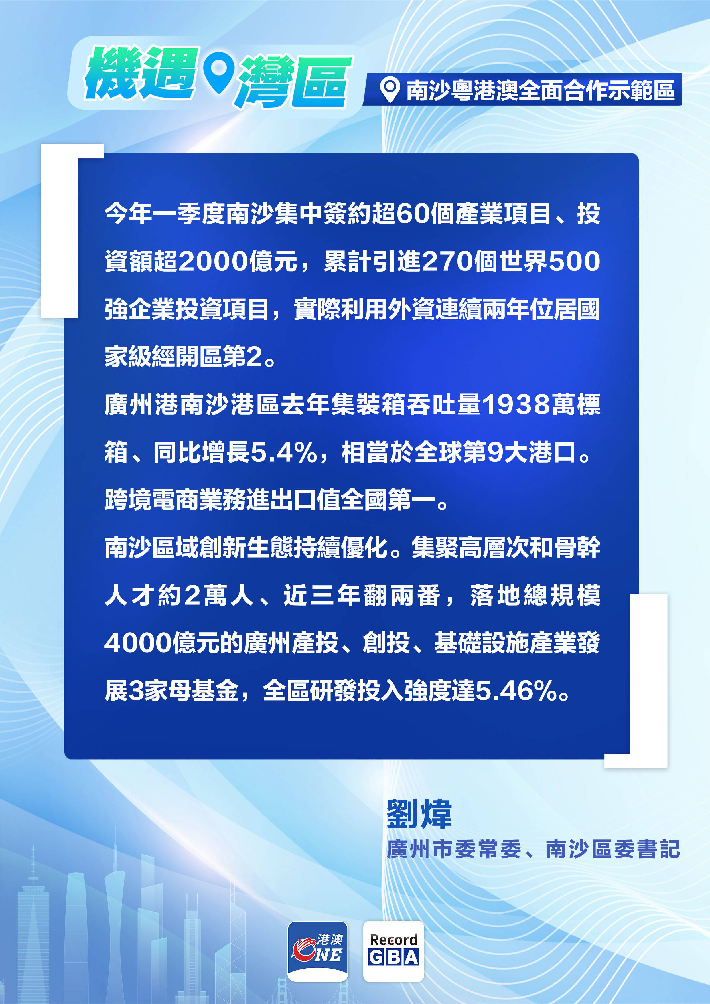 【海报集锦】机遇湾区,五年交出辉煌答卷!
