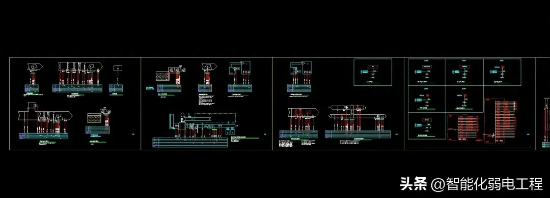 最全面的楼宇自控(ba)系统监控原理图,cad格式
