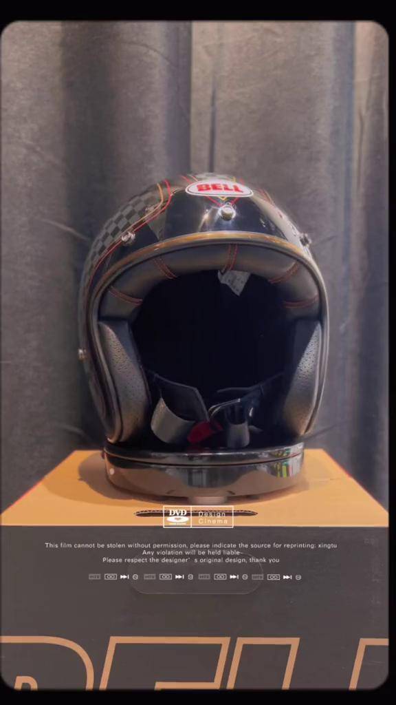 是你喜欢的bell吗机车摩托车机车装备 复古机车 头盔