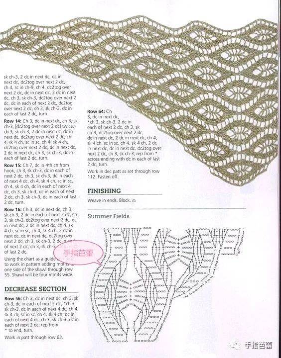 漂亮的披肩的编织方法图片