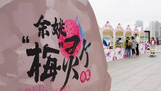 到余姚"梅灵个"市集"轧闹猛"_杨梅_上海_外滩