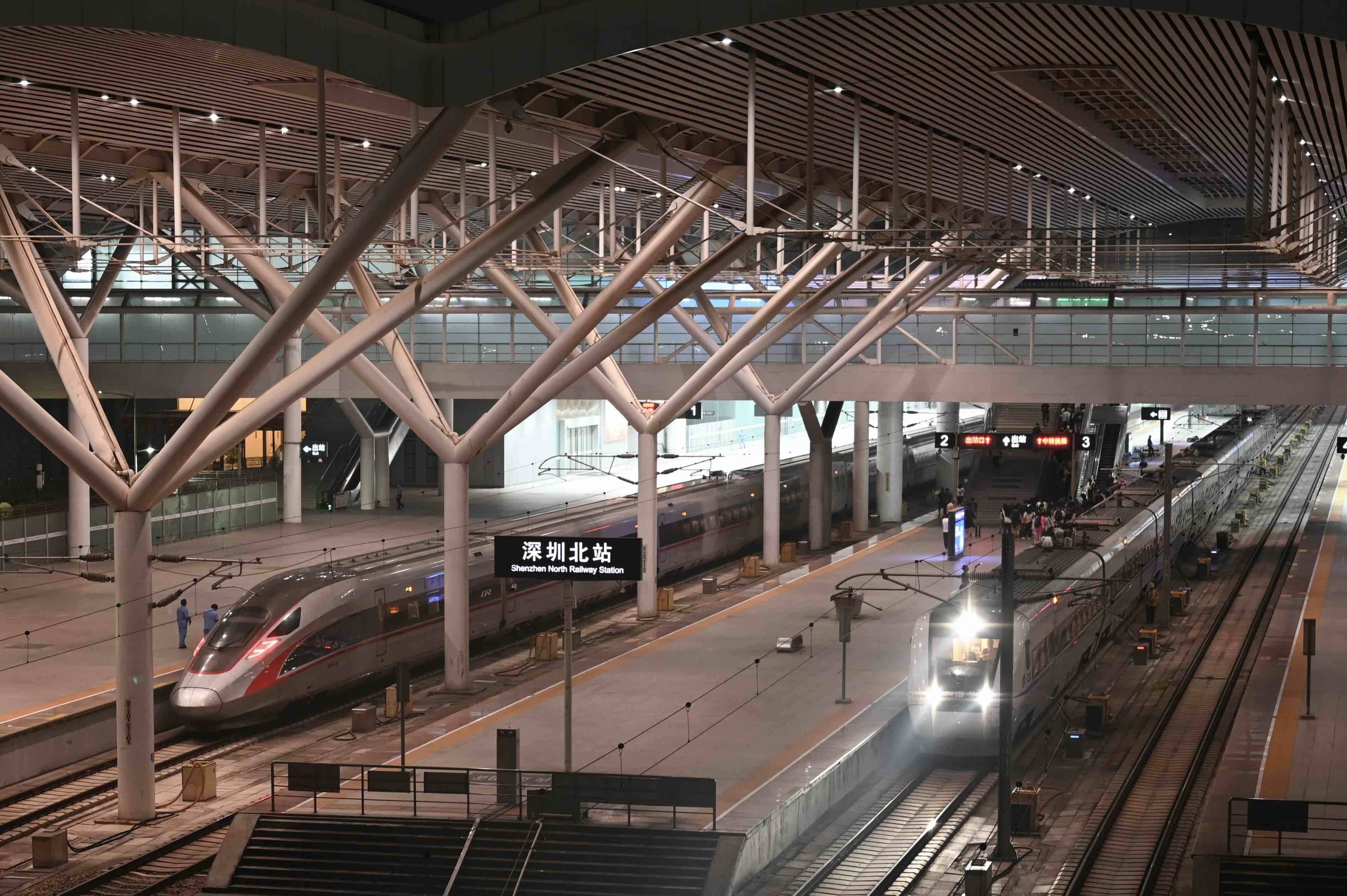 深圳铁路6月15日起实行新的列车运行图