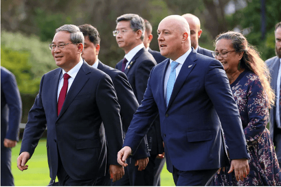 中国对新西兰免签!