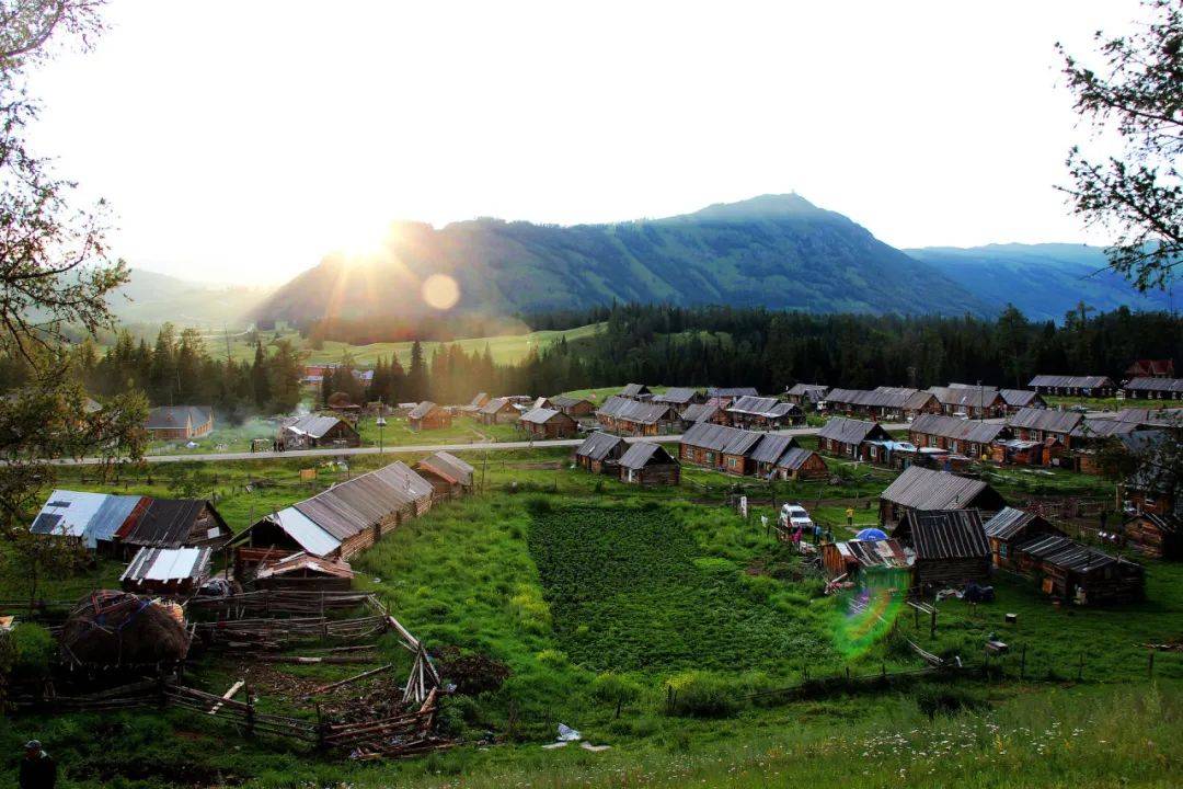 喀纳斯_草原_禾木村