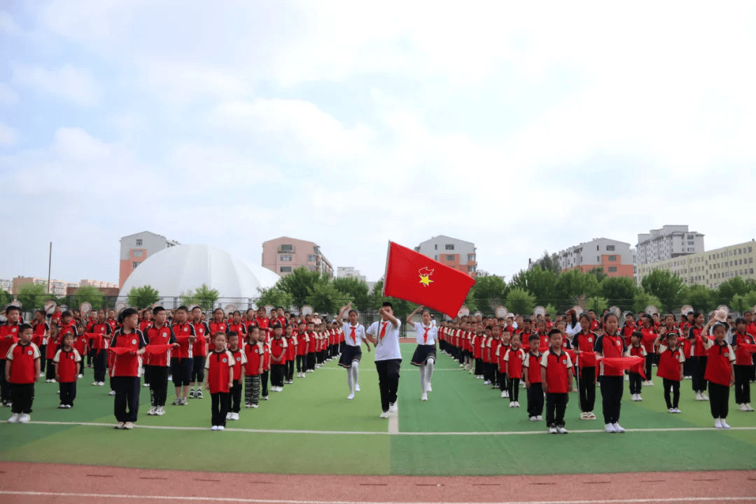 2024年"红领巾爱祖国"林西县少先队示范性集中入队仪式