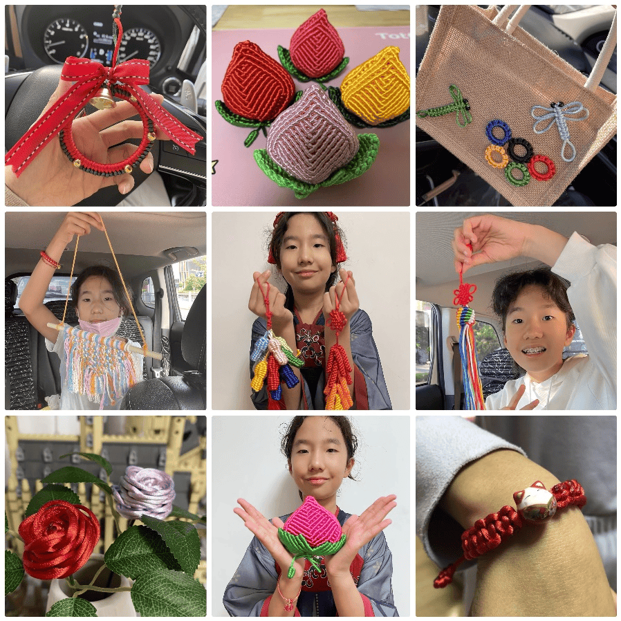 匠心巧手 魅力编织 | 绳结专业优秀学员展示(五)