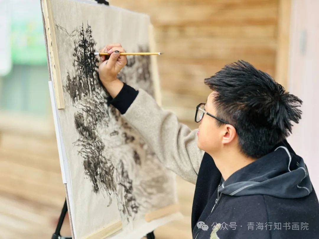 青海书画家走进乌兰写生采风作品集锦