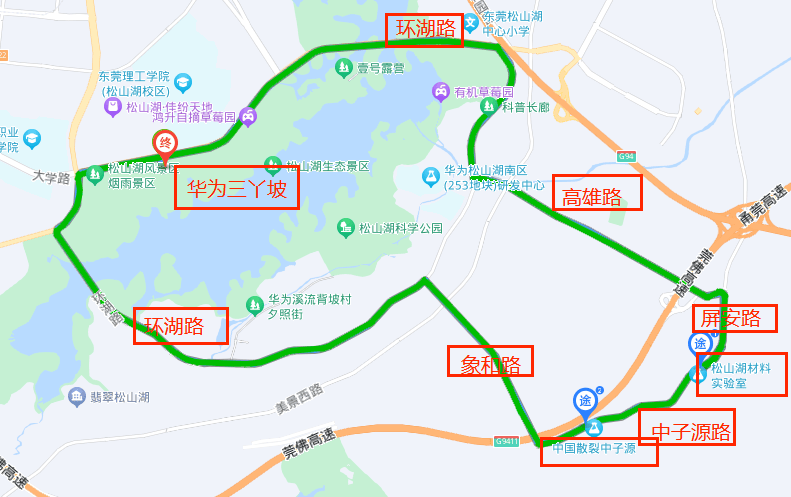 5大精品路线公布,诚邀全球开发者走读松山湖_华为_园区_溪流