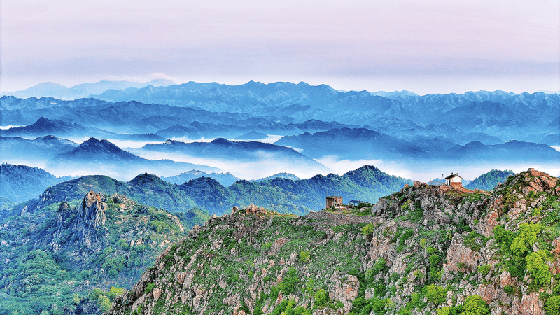 商州熊耳山一景