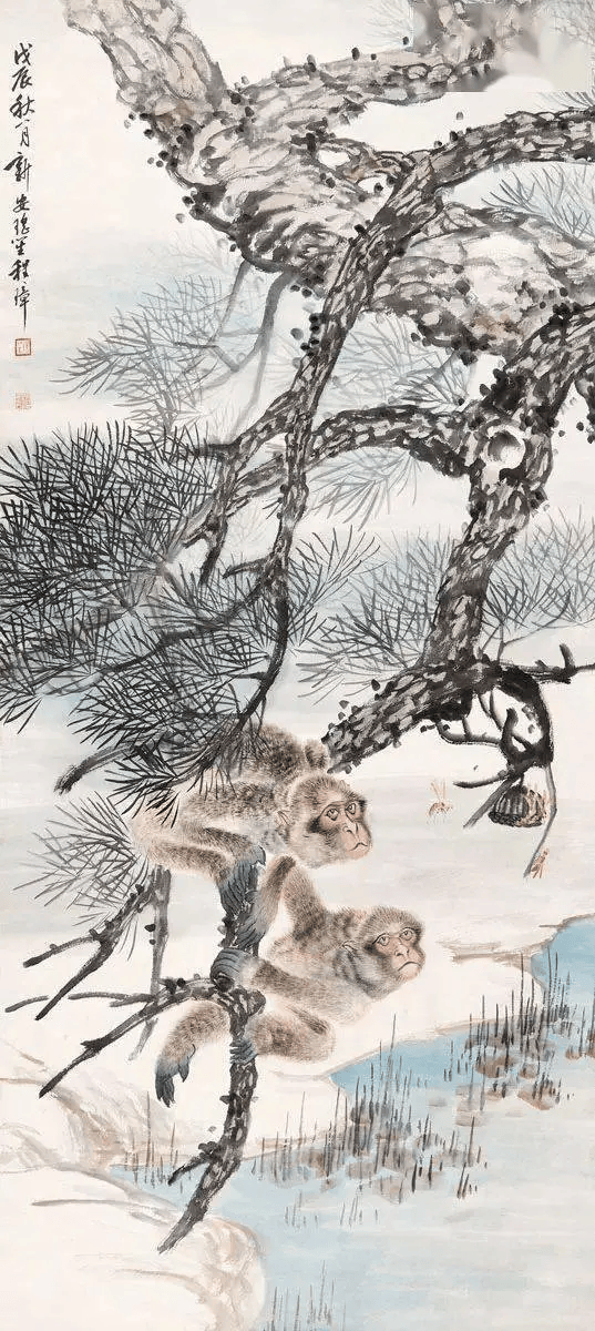 程璋，在近代画坛独树一帜，敷色典雅，作品形象生动_搜狐网