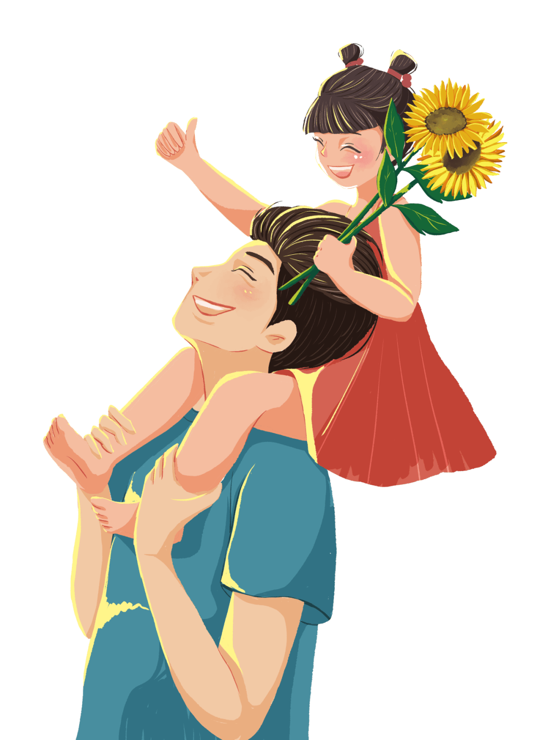 父亲节父爱如山岁月轻吟