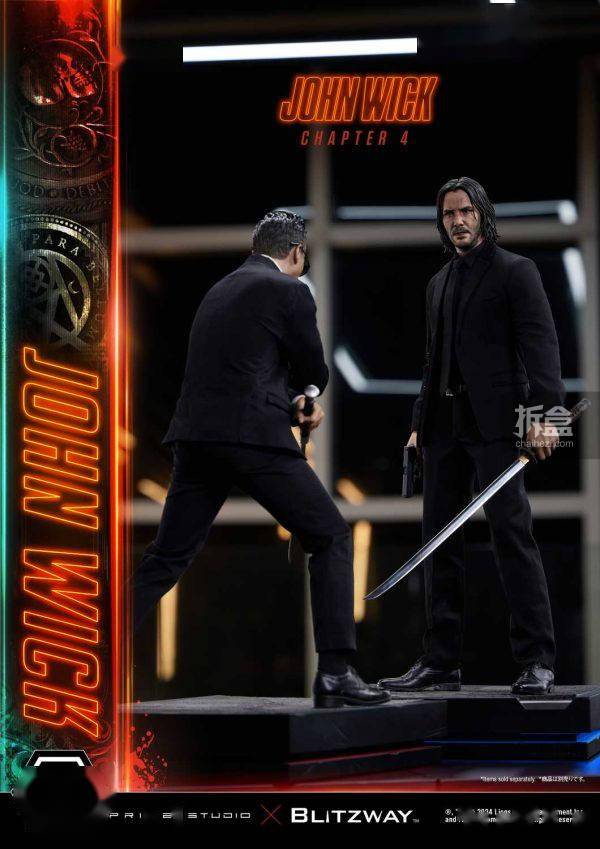 prime 1 studio 疾速追杀4 约翰威克john wick 电影雕像