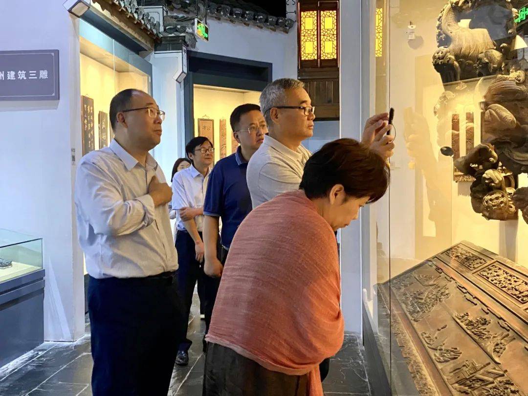 中国博物馆协会领导调研黄山市文物保护和利用工作_文化_安徽省博物馆_刘曙光