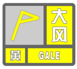 威海发布大风黄色预警和强降水预报!