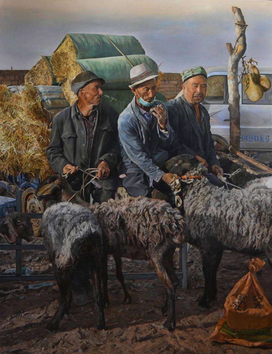 陕西20件油画作品入选第十四届全国美展