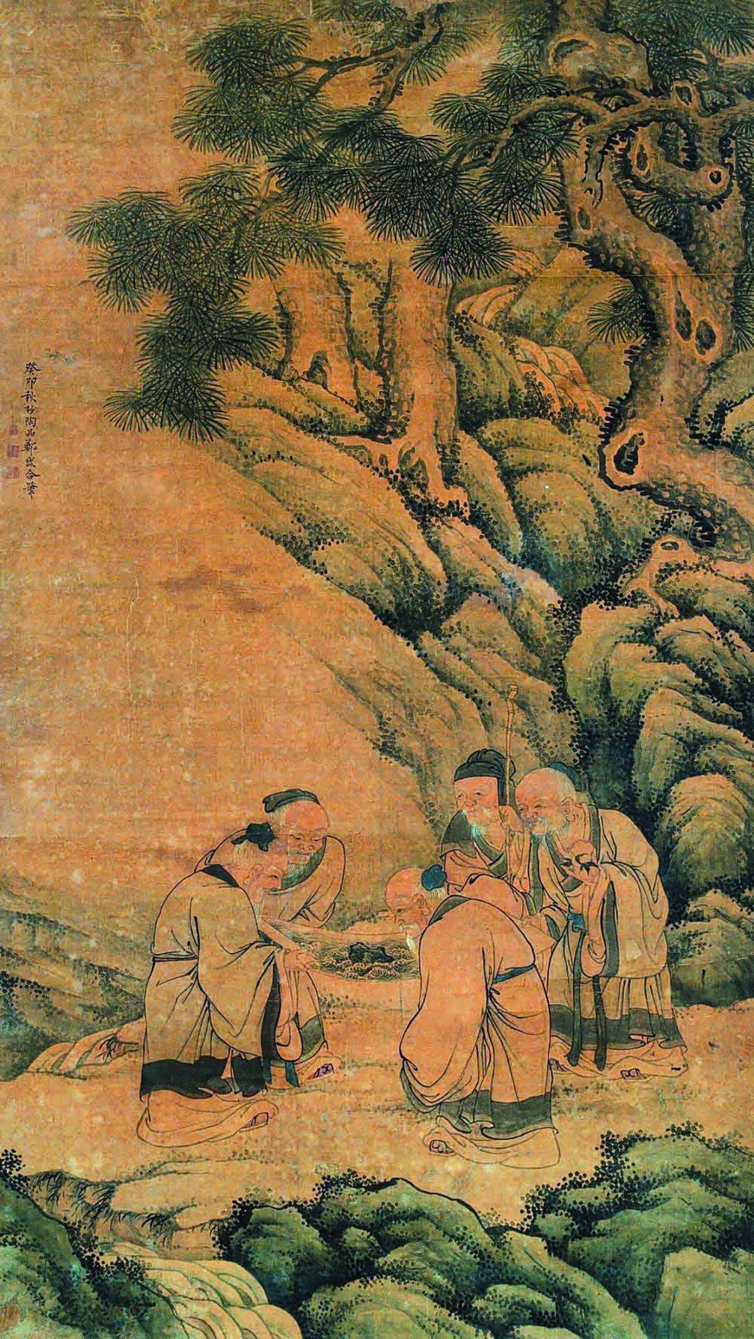 古代文人雅士的晚年生活