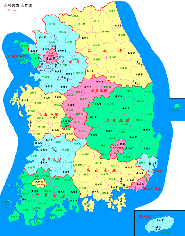 韩国昌原市地图图片