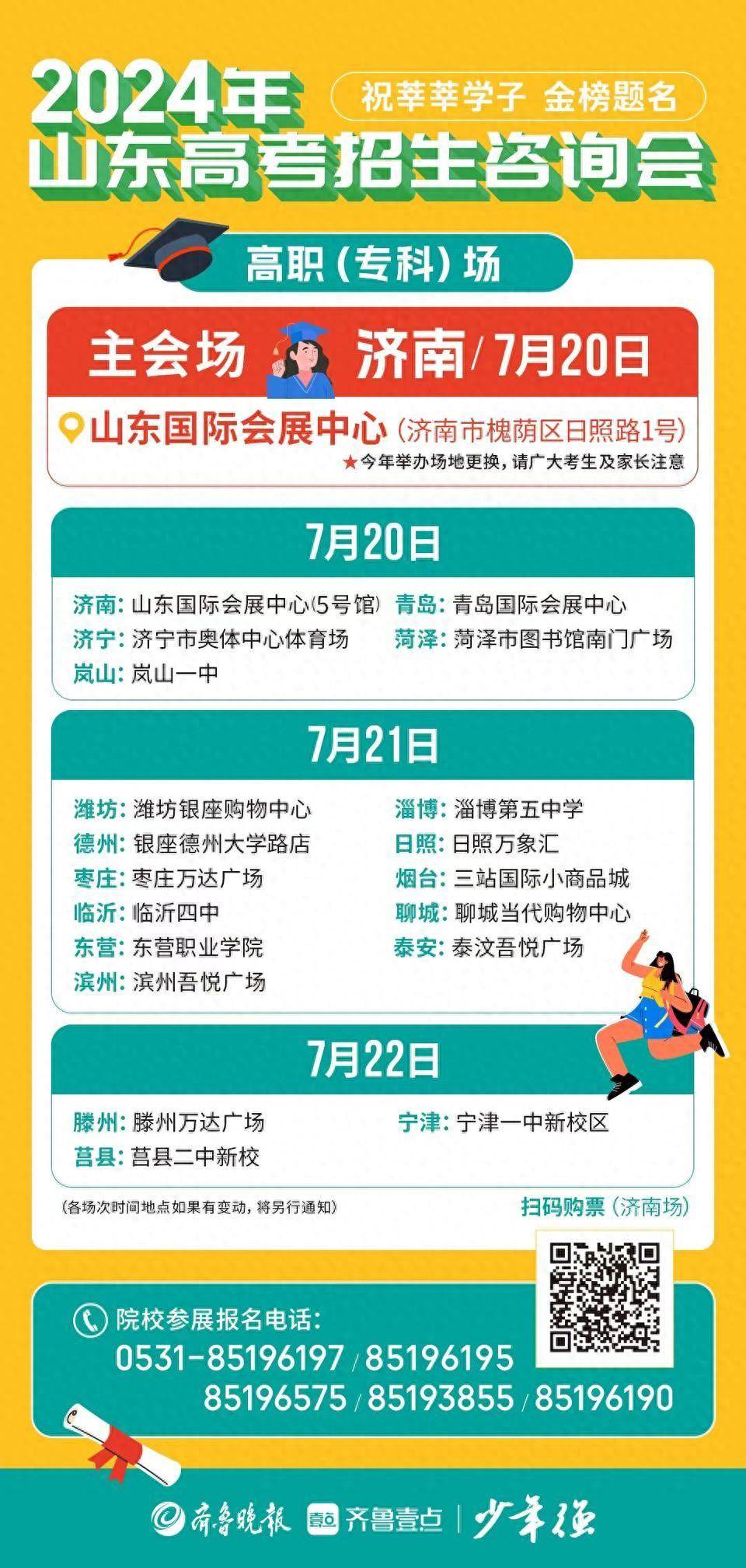 一段线下考生如何选一所适合自己的大学？山东高招会给出答案_志愿_专科_常规